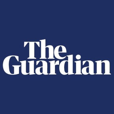 The Guardian Logo of The Guardian with white text on a blue background.