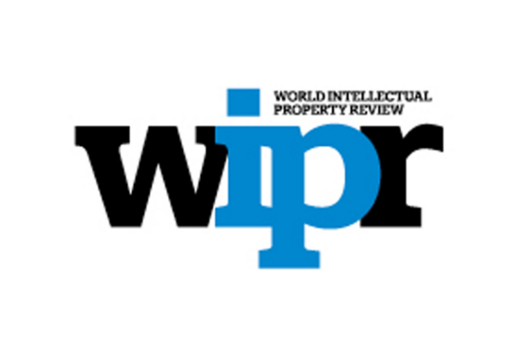 world Intellectual property review Logo of World Intellectual Property Review (WIPR) featuring bold letters with a blue accent.