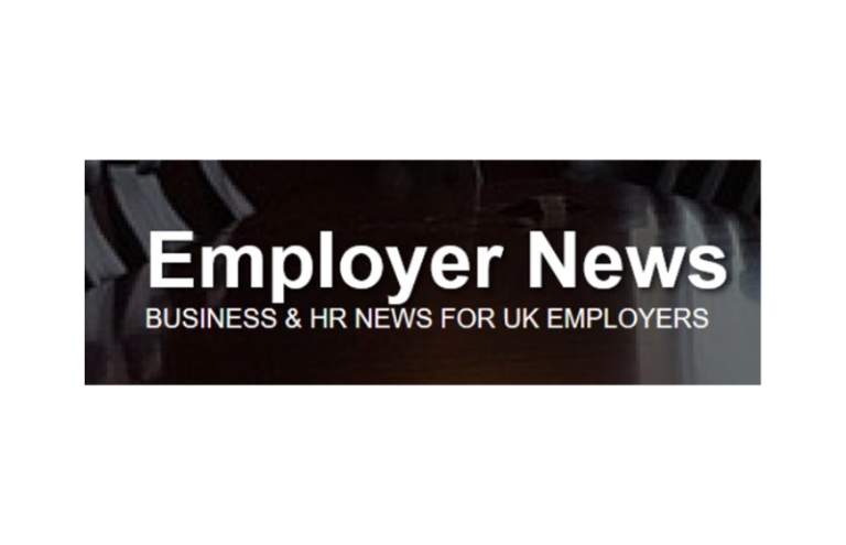 Employer News Text reading "Employer News: Business & HR news for UK employers."