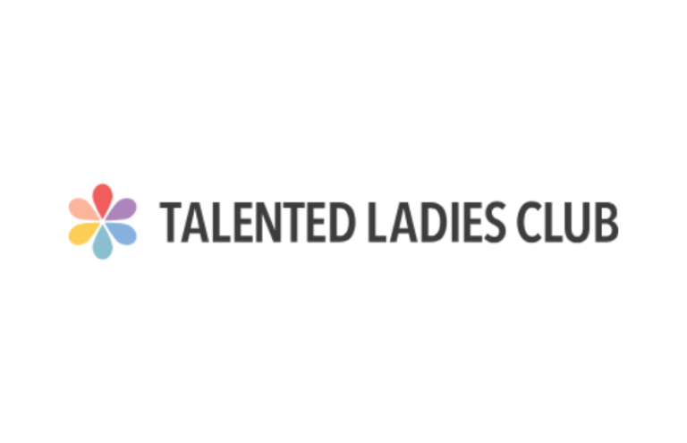 Talented Ladies Club Logo of Talented Ladies Club featuring a colourful flower design and bold text.
