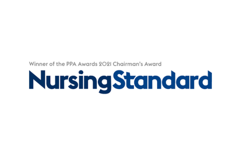Nursing Standard Logo of Nursing Standard, featuring the text prominently.