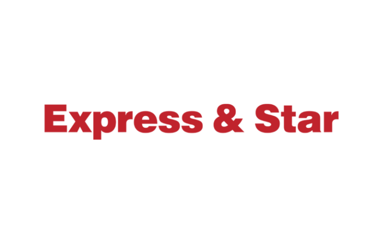 Express & Star Red text showing "Express & Star" in bold font.